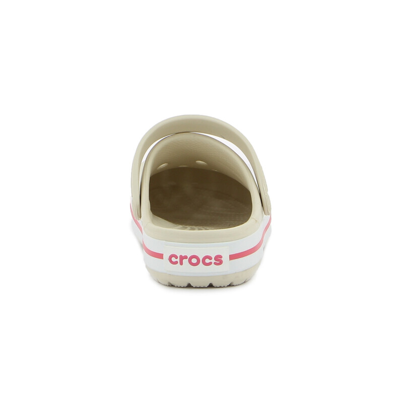 Zueco de Mujer Crocs Band c/tira Atras Beige