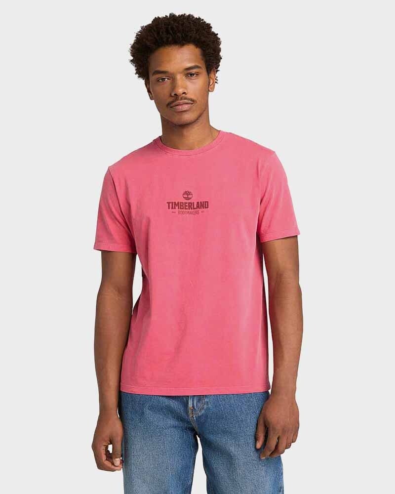 Polera Garment Dyed Short Sleeve Tee Hombre 4333