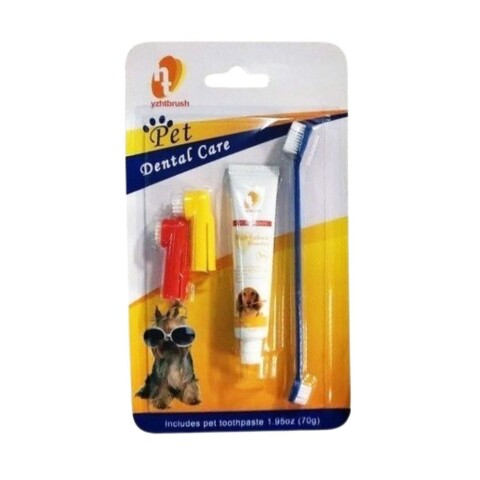 KIT DE LIMPIEZA DENTAL PARA PERROS KIT DE LIMPIEZA DENTAL PARA PERROS