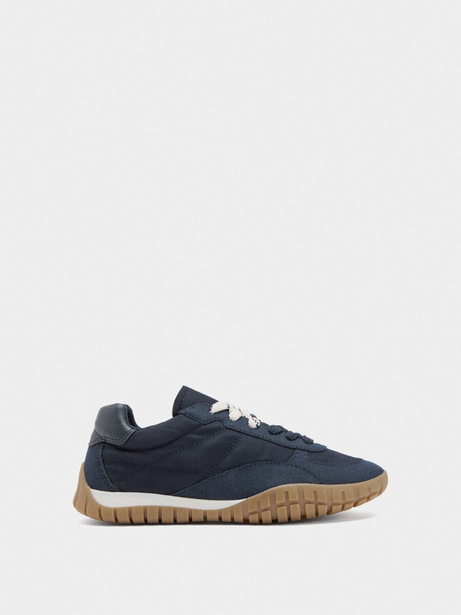 Zapatillas Monocromáticas azul-marino