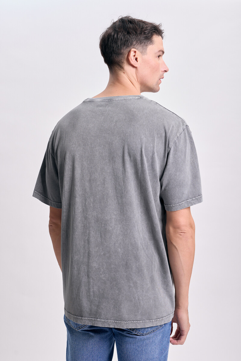 Remera oversize Street Negro