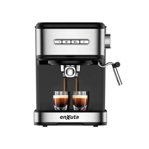 CAFETERA ENXUTA 1.5L ESPRESSO Y CÁPSULAS Acero