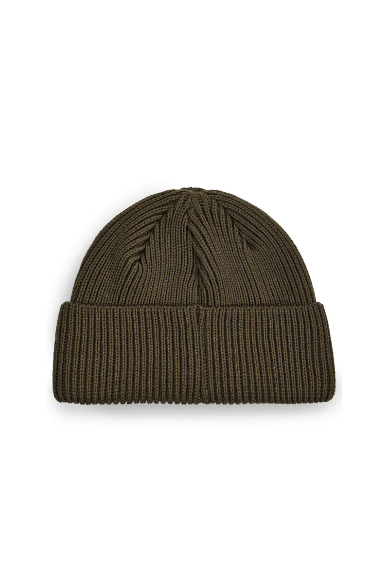 Pill Merino Beanie Verde Oliva