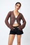 SHORT BOHO Negro