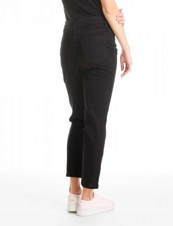 Jean Skinny Tajo NEGRO