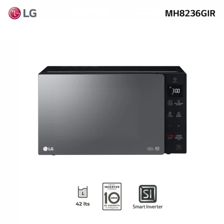 Microondas LG inverter con grill 42L MH8236GIR 001