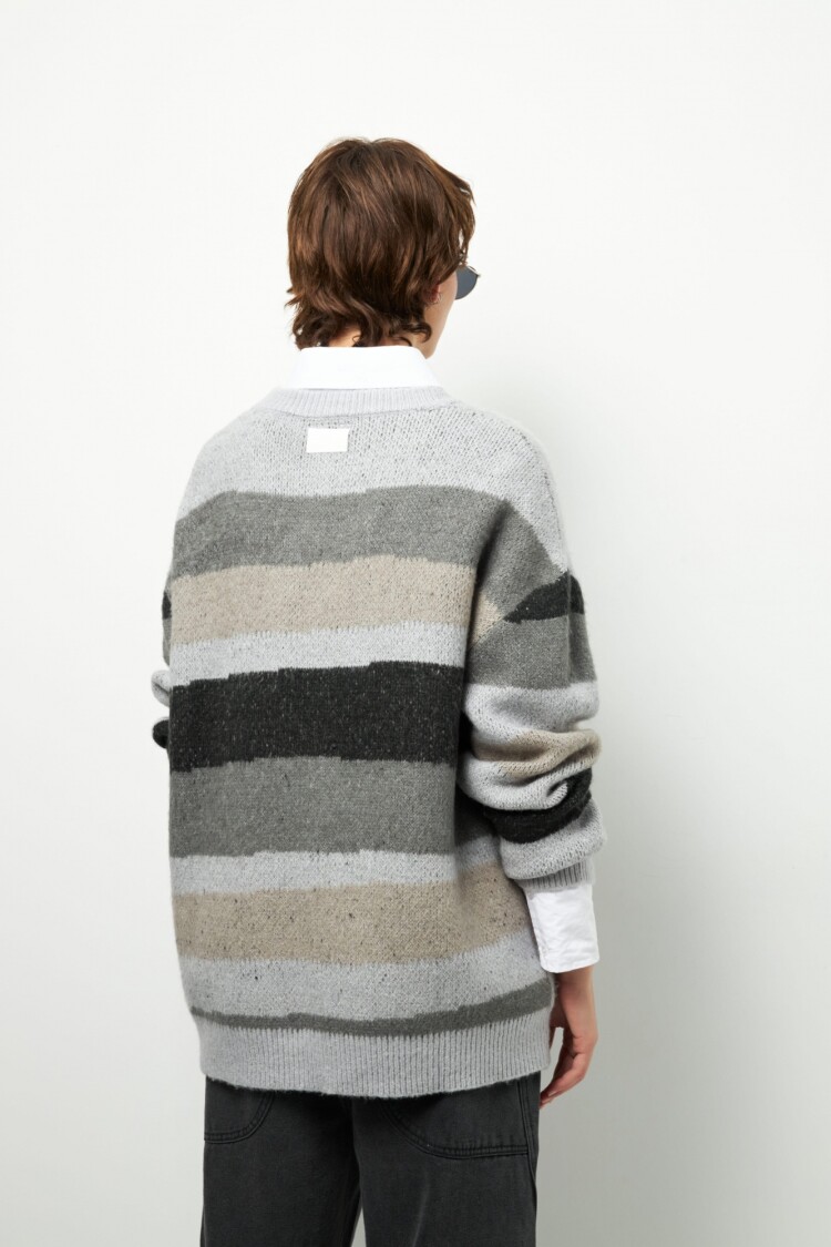 SWEATER AMANDINE Gris Melange
