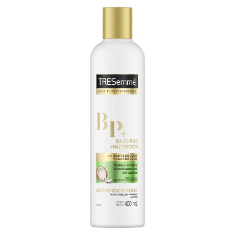 Acondicionador TRESemmé Bajo Poo 400 ml – Suavidad y Ligereza sin Residuos Acondicionador TRESemmé Bajo Poo 400 ml – Suavidad y Ligereza sin Residuos