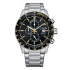 Reloj Citizen AN3681-57E para hombre con correa de acero Negro