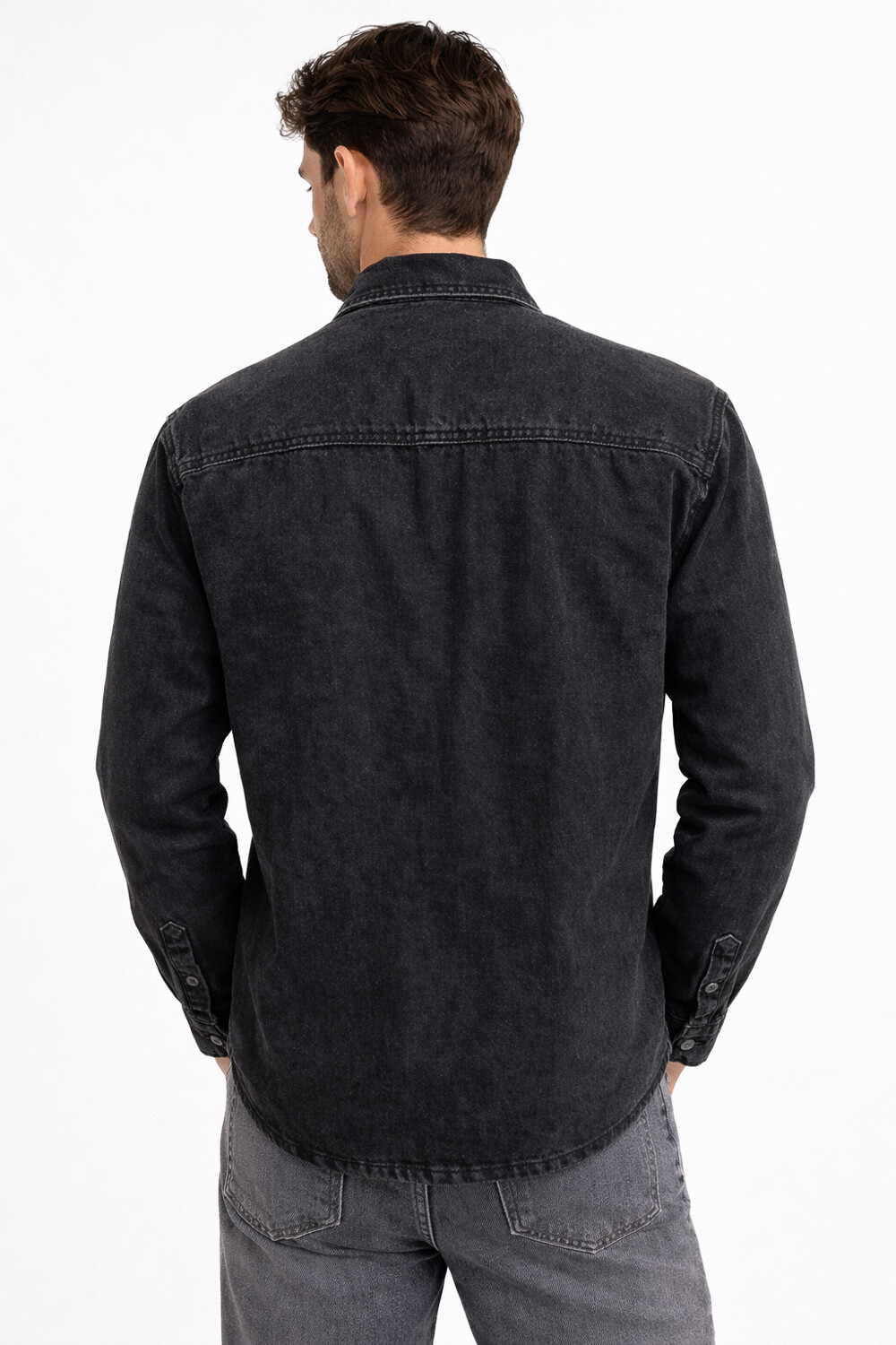Camisa Xano Gris Oscuro