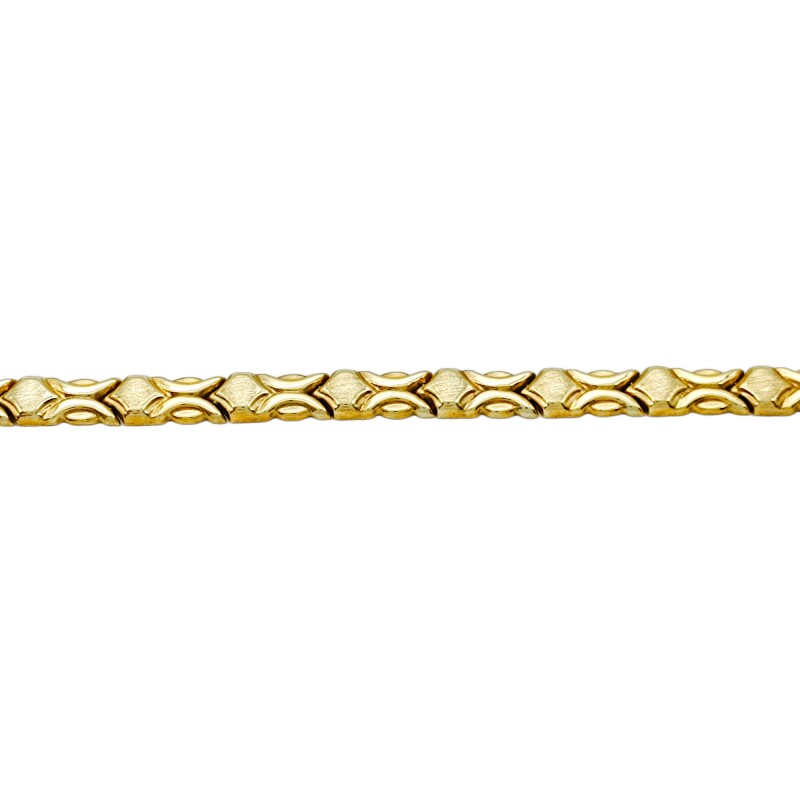 Pulsera Python -Oro bajo-Sin Piedra -PU8078 sinpiedra