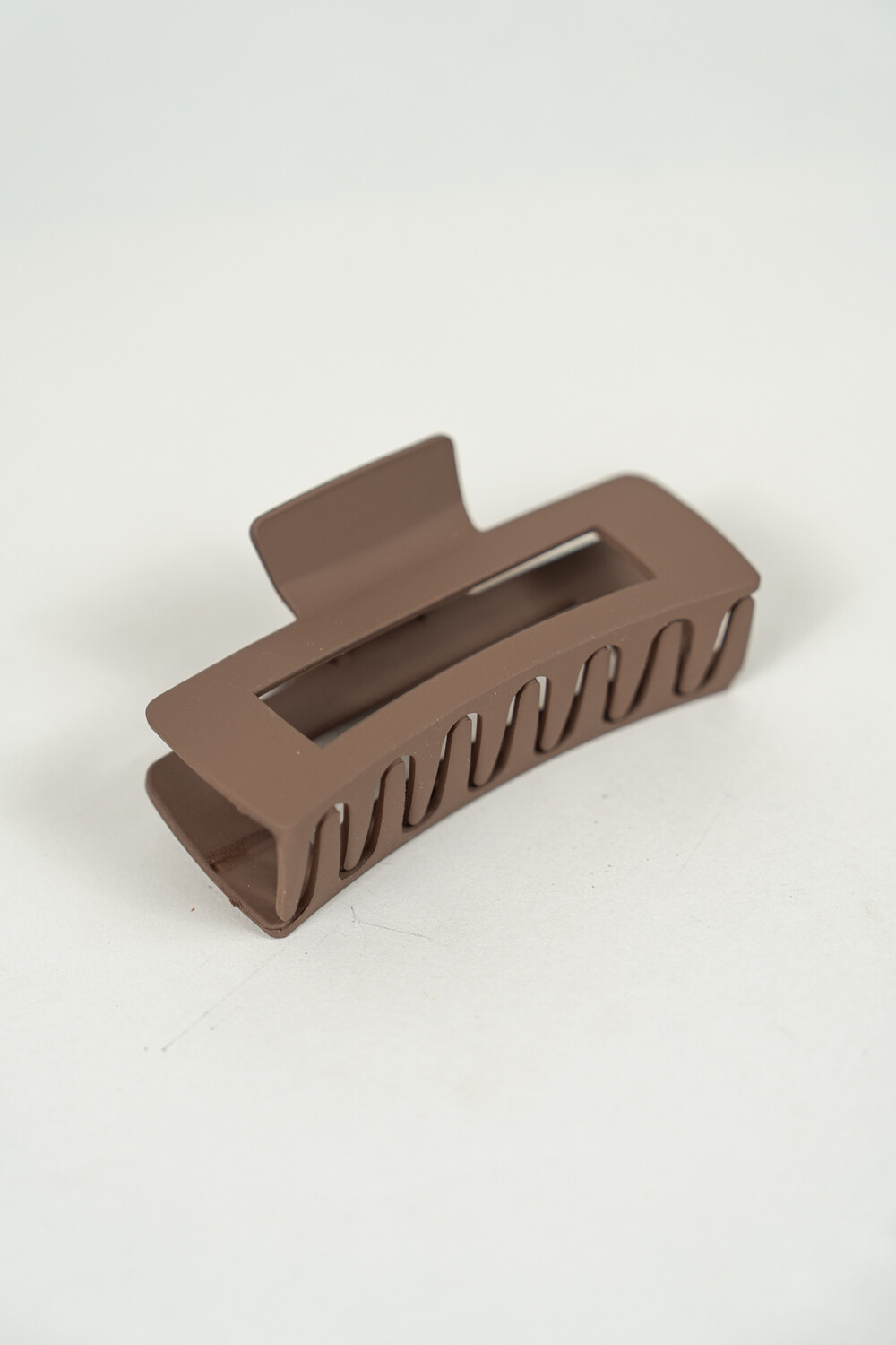 Pinza De Pelo Cajica Marron Medio
