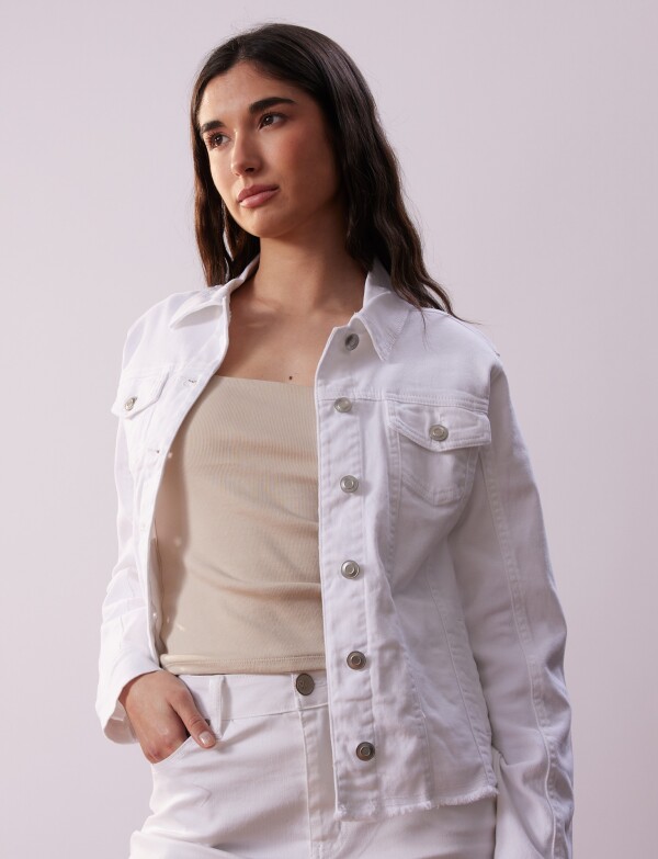 Camperita Jean Flecos BLANCO