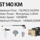 ST 140 KM Hidrolavadora Monofásica 15lt/m ST 140 KM Hidrolavadora Monofásica 15lt/m