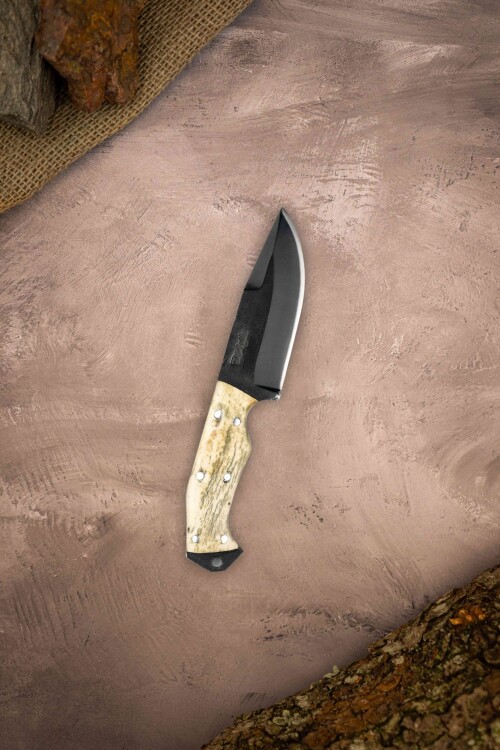 Cuchillo EDC Militar, Cabo Hueso Cuchillo EDC Militar, Cabo Hueso