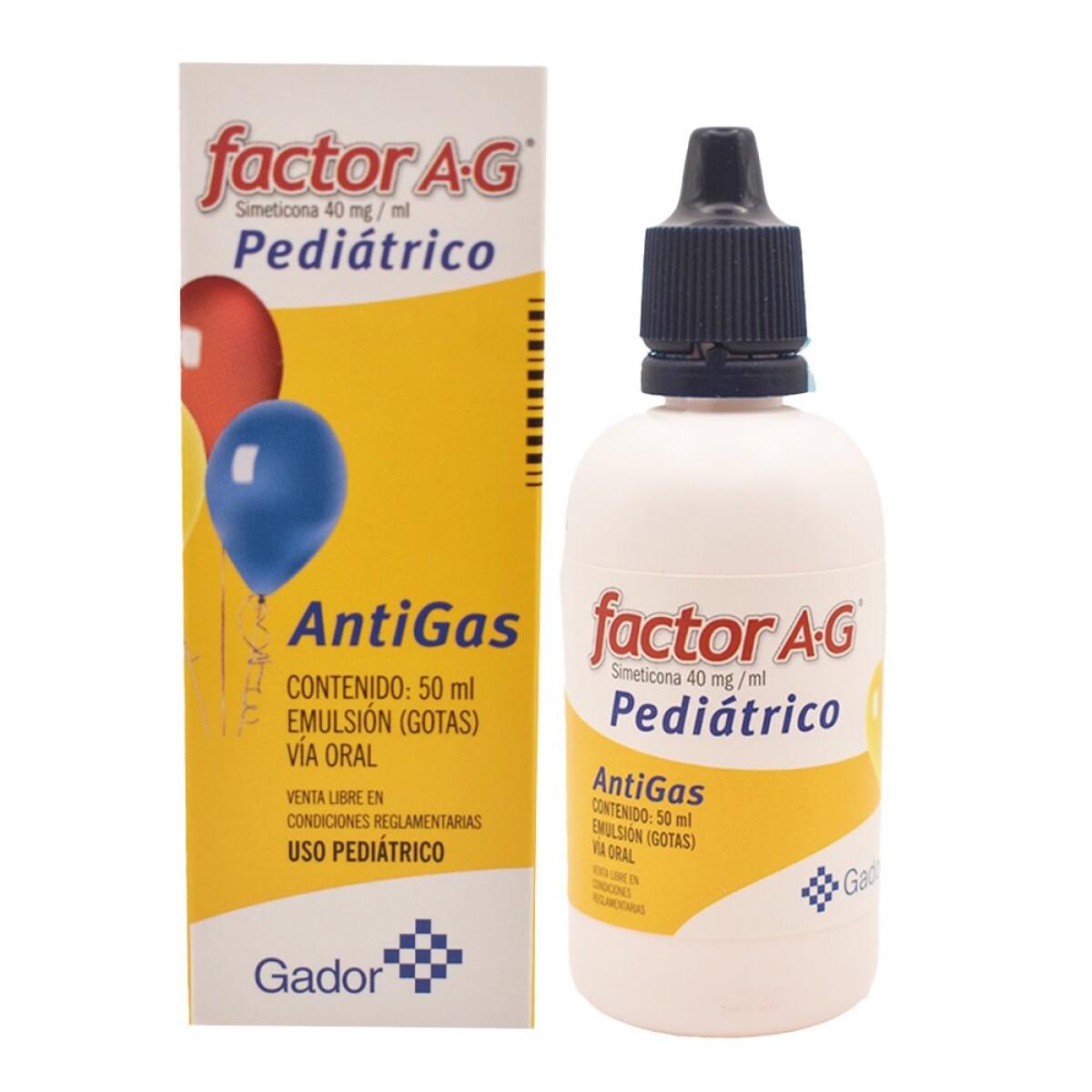 Factor AG - Pediátrico 40mg/ml gotas 50ml 