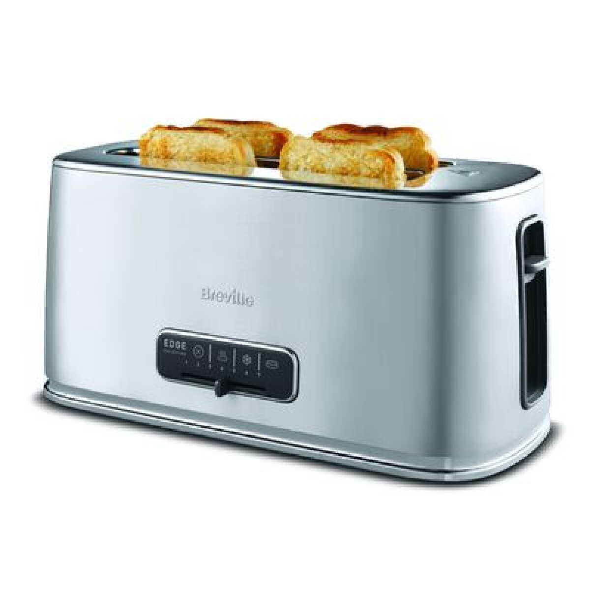 Tostadora Breville Edge Silver para 4 rebanadas 