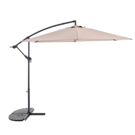 Sombrilla lateral taupe 3 m Sombrilla lateral taupe 3 m