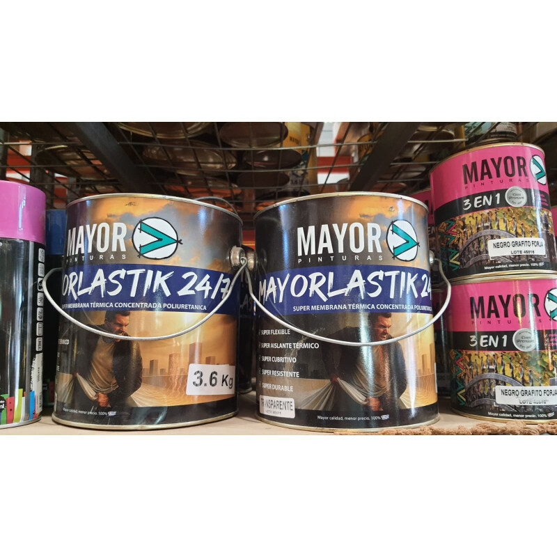 Mayorlastik sella todo transparente 3.6Kg Mayorlastik sella todo transparente 3.6Kg