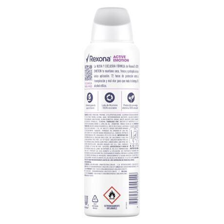 Rexona Desodorante Antitranspirante Aerosol Active Emotion Rexona Desodorante Antitranspirante Aerosol Active Emotion