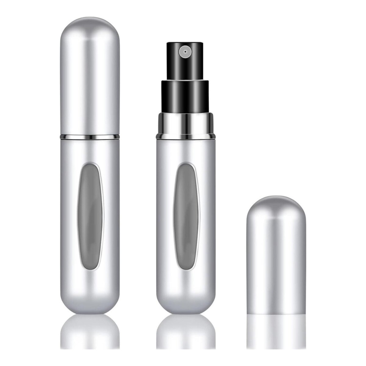 Frasco Mini Botella Recargable De Perfume Portátil X 5 - Variante Color Gris 