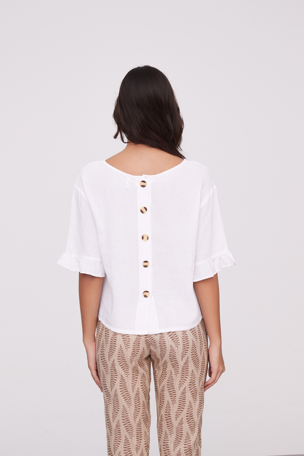 Blusa Cenobia Blanco