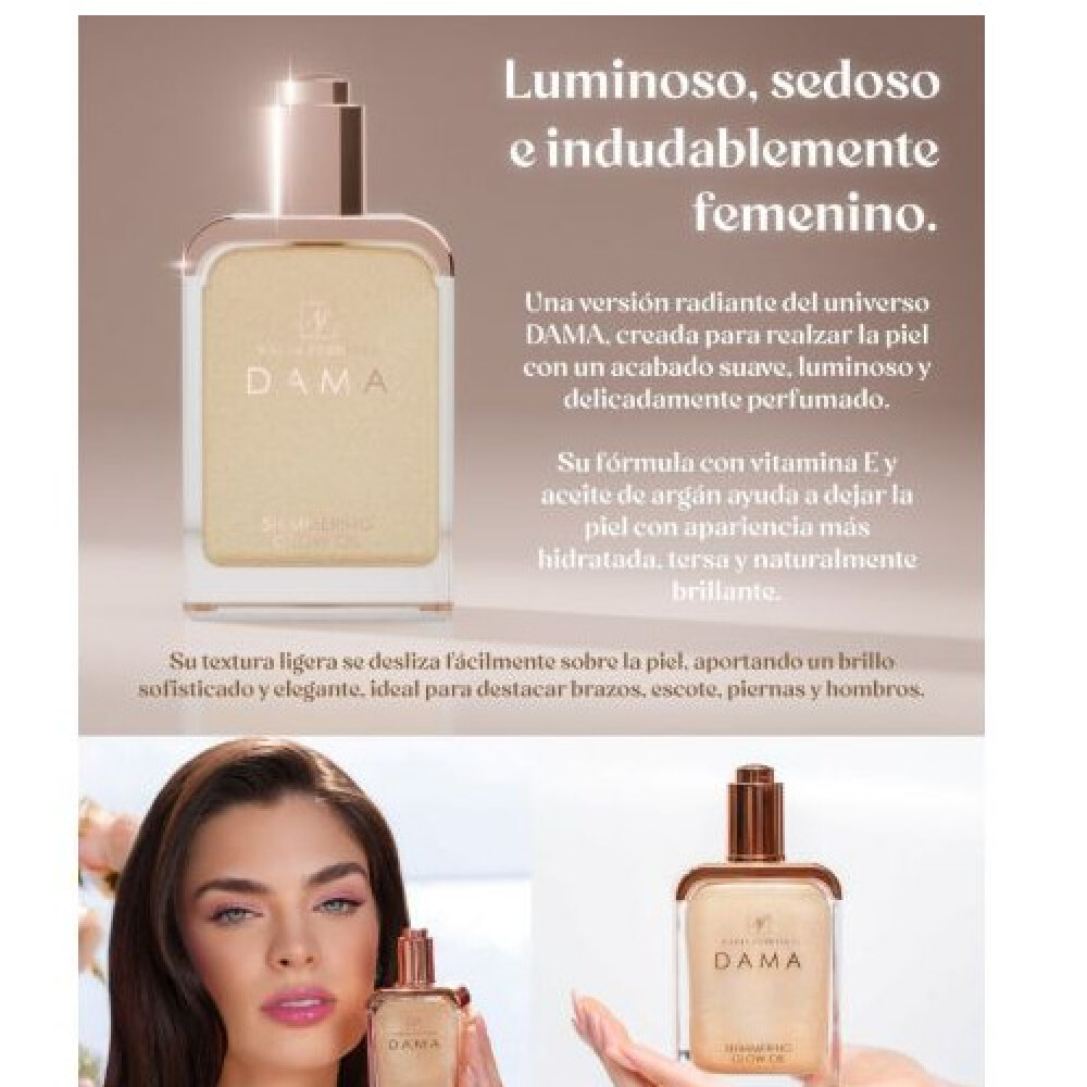 NADIA FERREIRA SHIMMERING GLOW OIL única