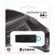Pendrive USB 3.2 Gen 1 DataTraveler Exodia de 64GB Kingston