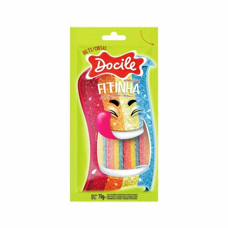 GELATINA REGALIZ CINTA DOCILE 70G TUTTI FRUTTI GELATINA REGALIZ CINTA DOCILE 70G TUTTI FRUTTI