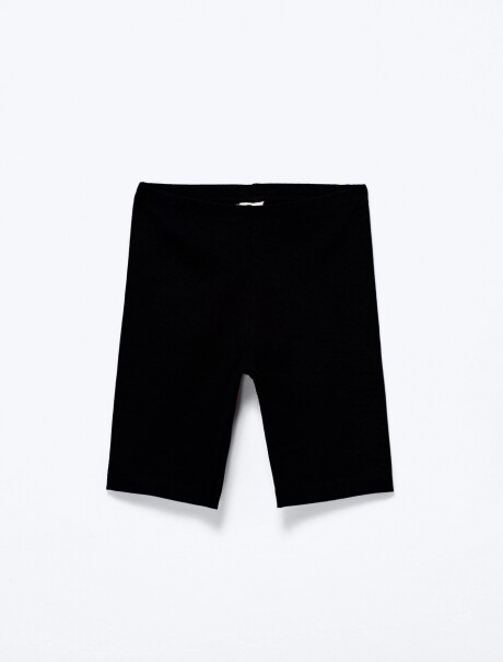 CALZA CICLISTA INFANTIL NEGRO