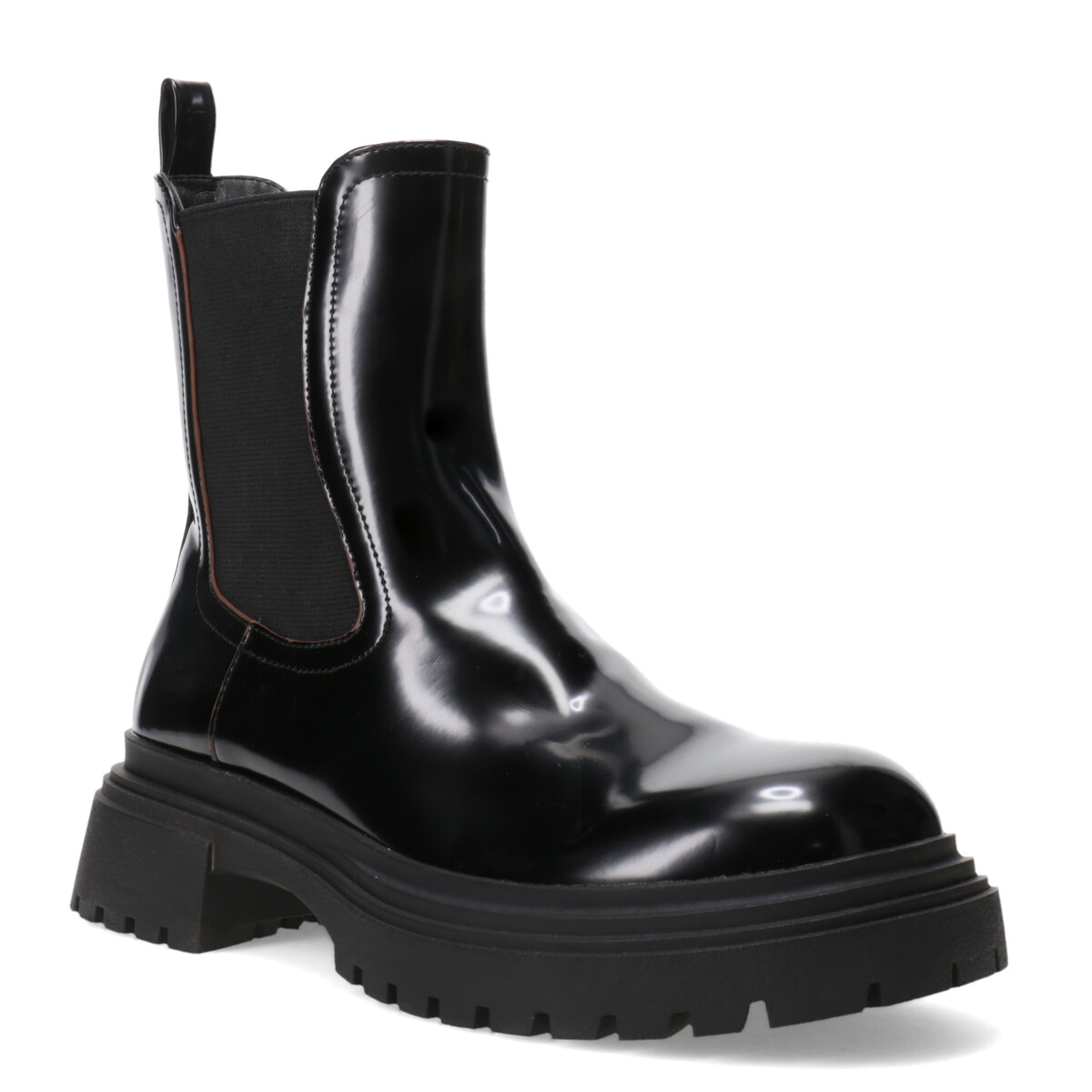 Bota de Mujer Miss Carol HARPERS tipo chelsea con elasticos laterales - Negro 