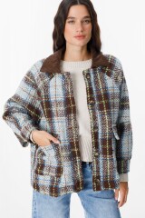 Chaqueta Firewood Cuadrille Celeste