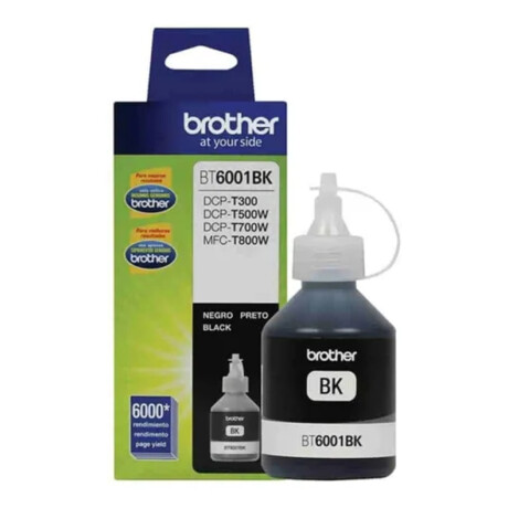 BROTHER BT6001BK NEGRO BOTELLA T300/T500W Brother Bt6001bk Negro Botella T300/t500w