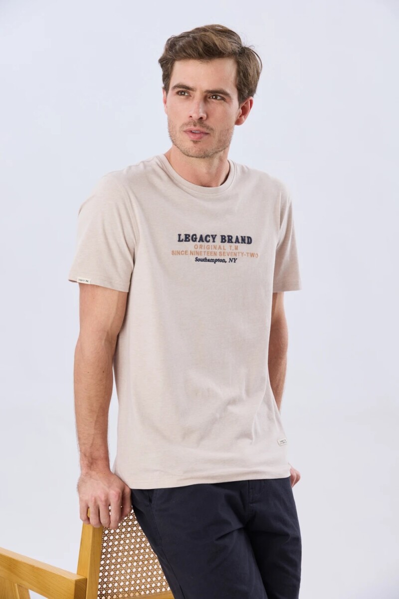 T-SHIRT LEGACY 6158 - BEIGE 