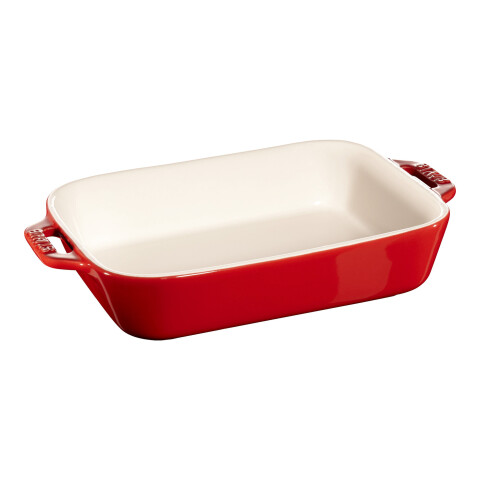 STAUB FUENTE HORNO MED 20 X 16 CM RECT CHERRY CERAM STAUB FUENTE HORNO MED 20 X 16 CM RECT CHERRY CERAM