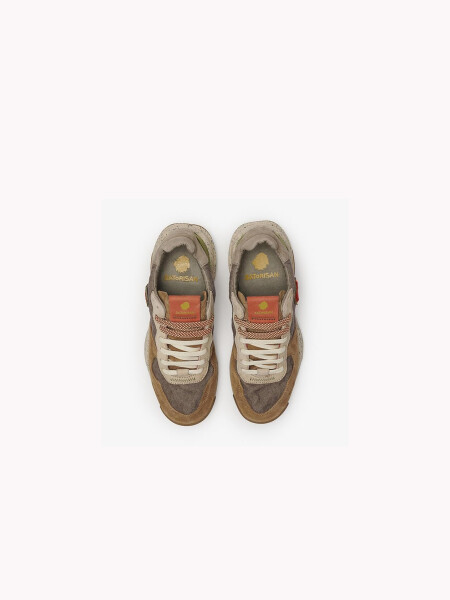 SHOES CHACRONA LINEN 2 FADED CHESTNUT