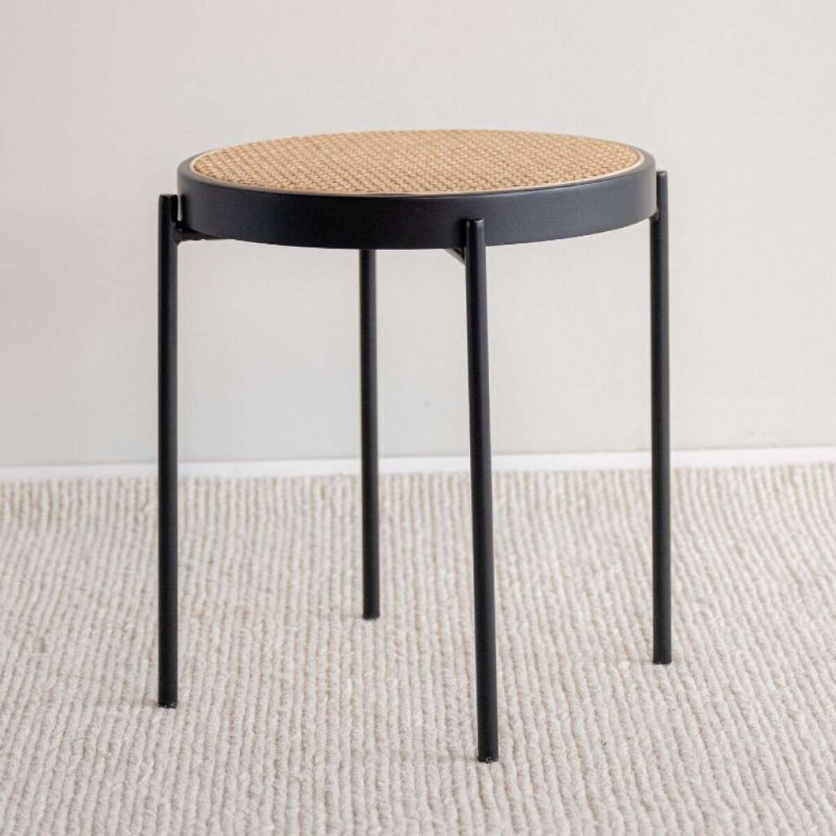 Nido Redonda Alta - Beige y Negro 