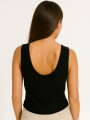 Musculosa Runda Negro