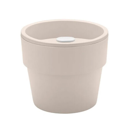 MACETA AUTOIRRIGABLE PLASTICO NATURAL-BEIGE VS380