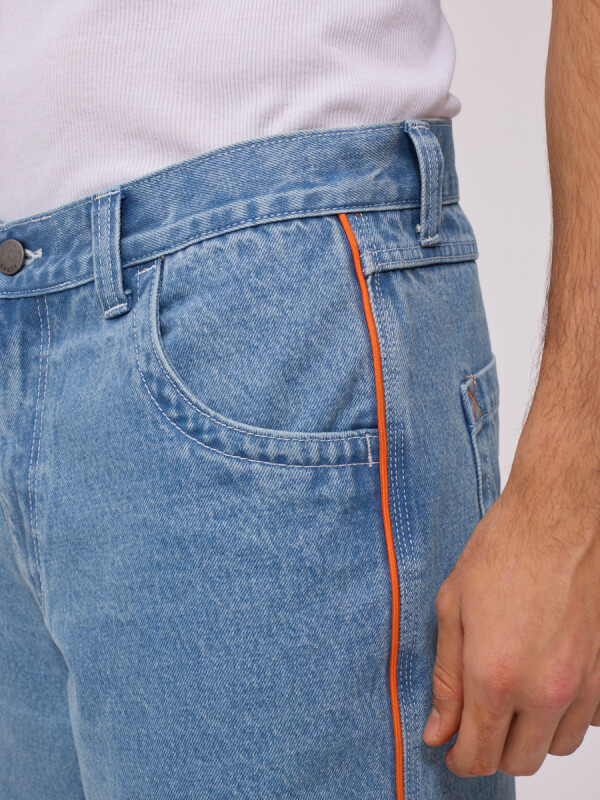 BERMUDA JEAN HALDEN RUSTY Azul Claro