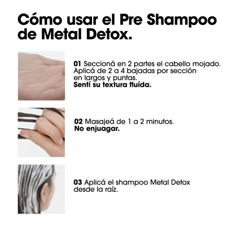 Shampoo L'Oréal Prof Metal Detox trat pre-shampoo 250ml Shampoo L'Oréal Prof Metal Detox trat pre-shampoo 250ml