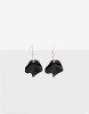 Aros Argollas Metal Aros Argollas Dije - Plateado Plata Cepillada Mate