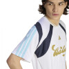REMERA ADIDAS M TIRO NP TEE HOMBRE KB6145 Blanco-azul