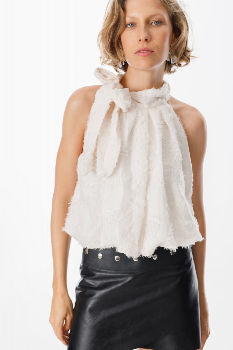 Blusa Fluida - Blanco 