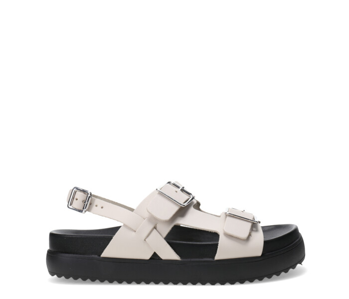 Sandalia de Mujer Bottero con hebillas Blanco