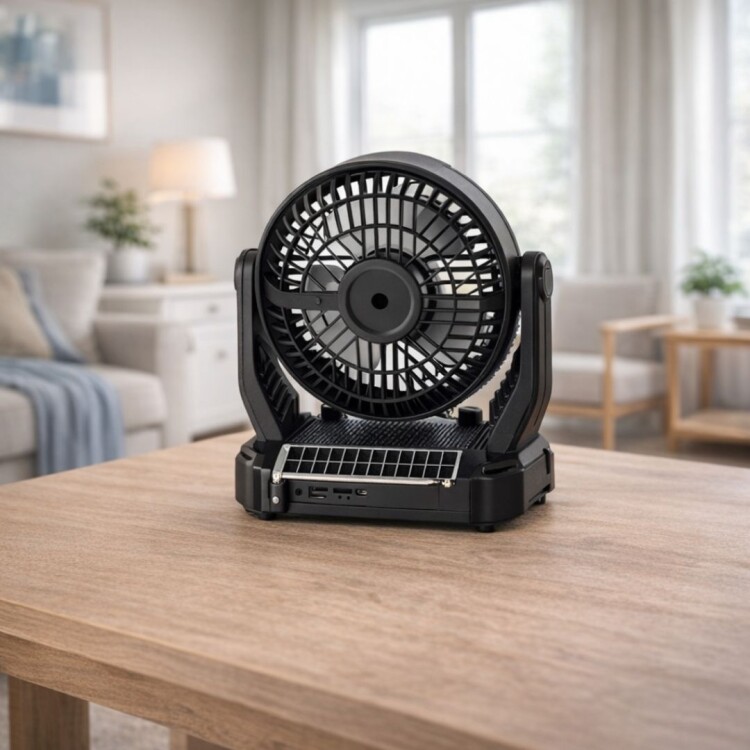 Ventilador Radio Portátil Nordmende NRD-RS90V NEGRO