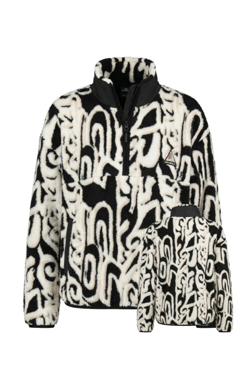 Campera O'Neill California Neo-Vintage Blanco/Negro