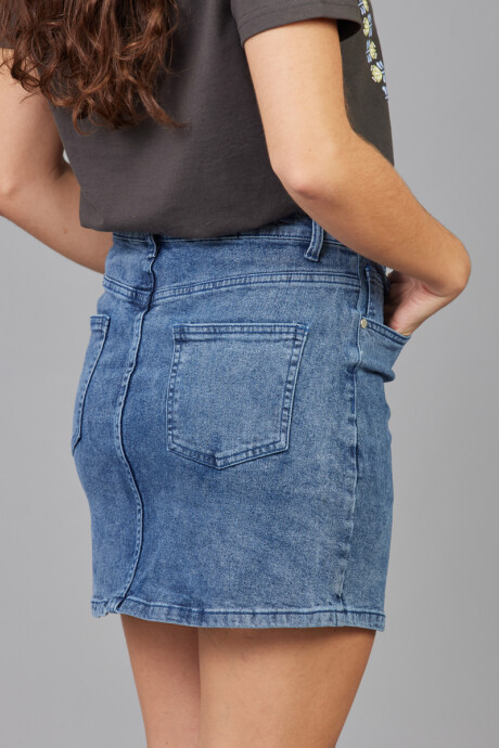 FALDA CORTA ALIORE DIXIE Azul Oscuro