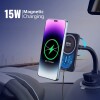 15W Base cargador auto inalámbrico Magsafe Magnetico 15W Base cargador auto inalámbrico Magsafe Magnetico