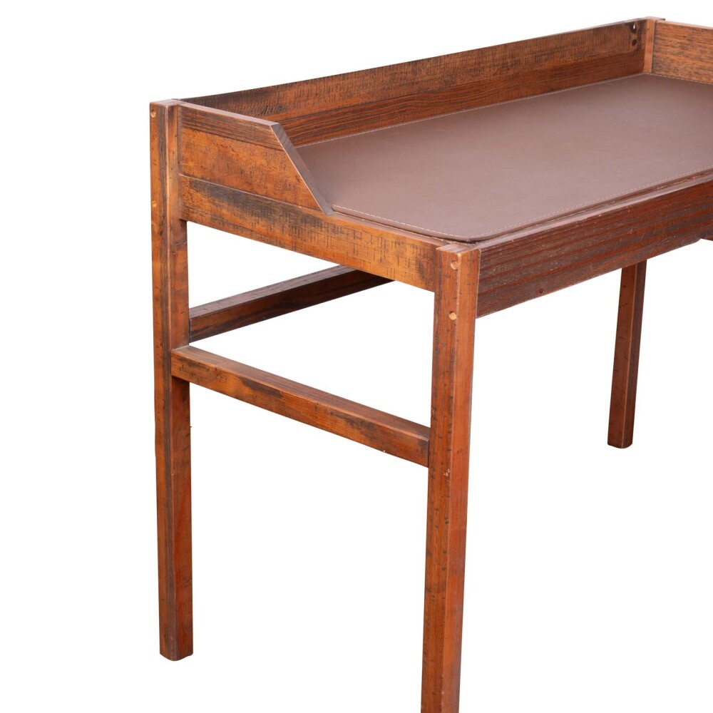 ESCRITORIO MARRÓN MADERA JOB